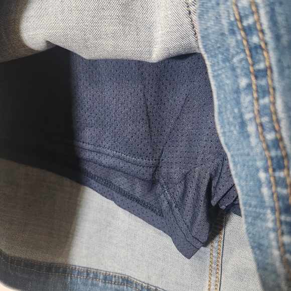 Lee Denim Skort with Classic Blue Hue - Picture 7 of 7